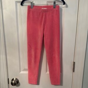 Janie & Jack 6T Girls Pink Corduroy Leggings